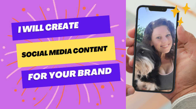 Gig Preview - Create social media content for your brand