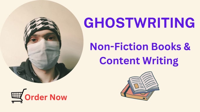 Gig Preview - Do be your perfect ghost book writer and ebook writer