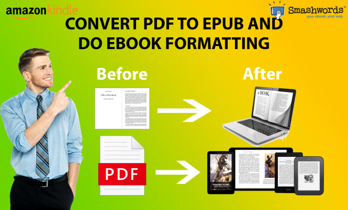 Gig Preview - Convert pdf to epub and do ebook formatting