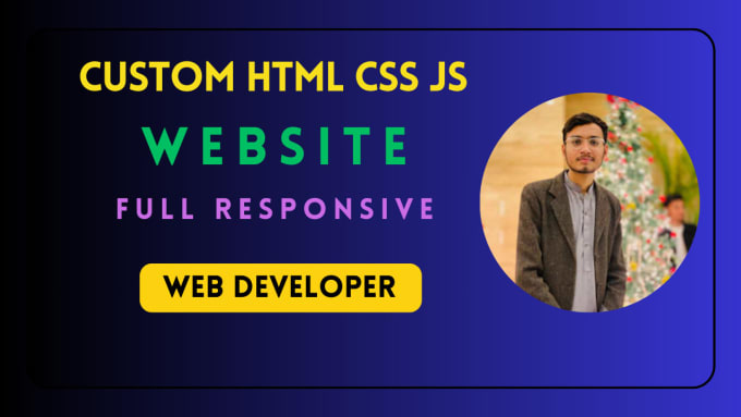 Gig Preview - Do frontend web development, figma to html css bootstrap