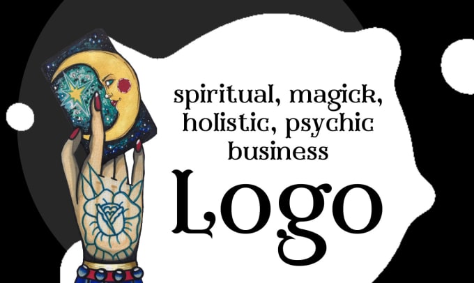 Gig Preview - Capture the spirit of your holistic or psychic business by designing your logo