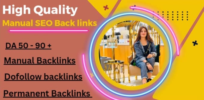 Gig Preview - Build high quality contextual dofollow backlinks for SEO link building