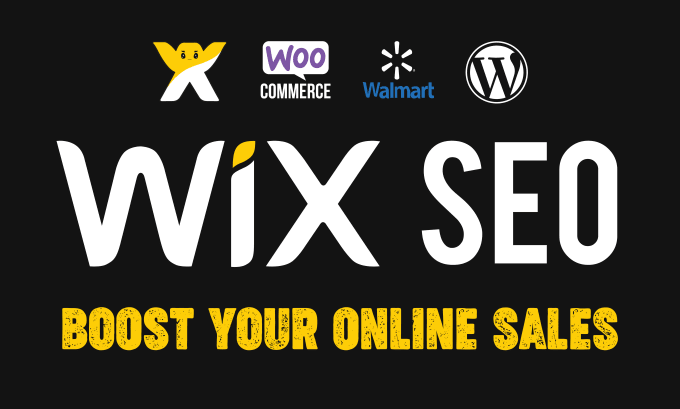 Gig Preview - Wix SEO service and product listing for wix, shopify, etsy, and boost your sales