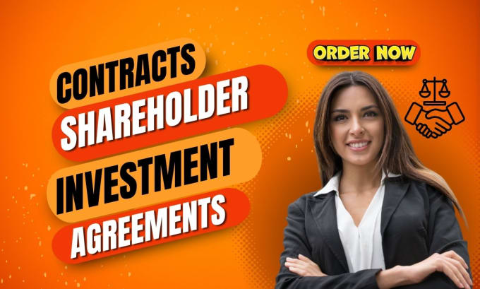 Gig Preview - Create shareholder agreement and investment contract