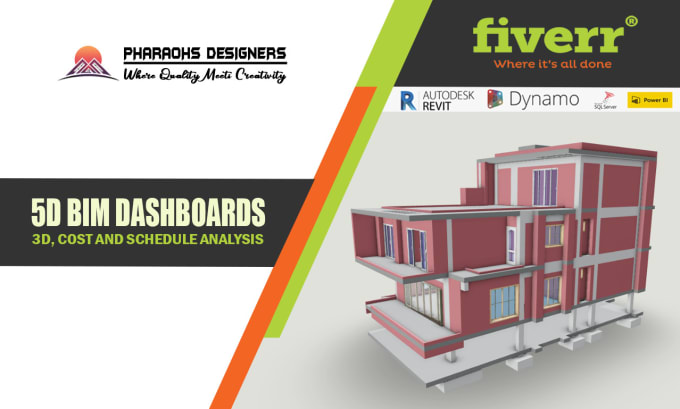 Gig Preview - Create power bi construction dashboards for 5d bim analysis