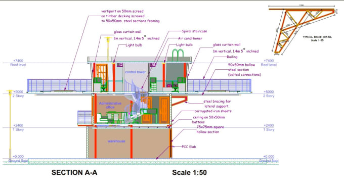 Gig Preview - Do all architectural and structural drawings in archicad,revit,autocad