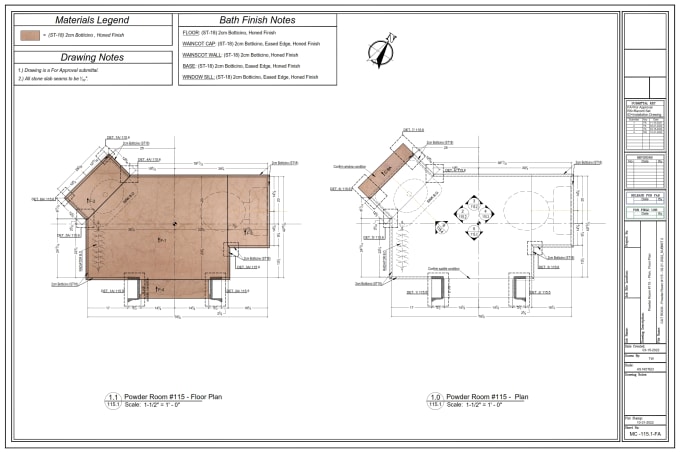 Gig Preview - Do millwork kitchen cabinet shop drawings vanity etc