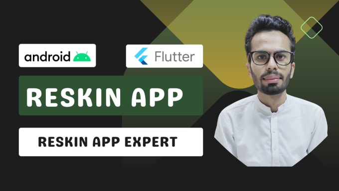 Gig Preview - Reskin flutter mobile app, redesign android and iso app