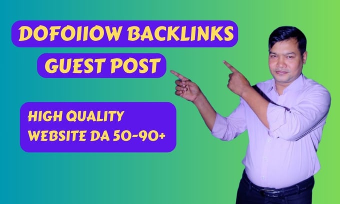 Gig Preview - Do publish high da 90 guest post with dofollow backlinks