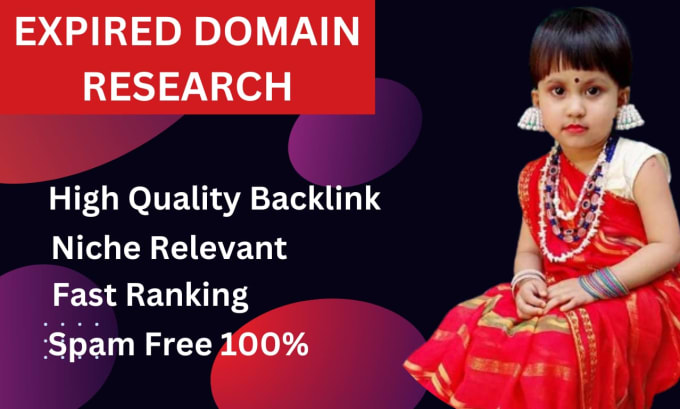 Gig Preview - Do best expired domain research with backlinks high da pa