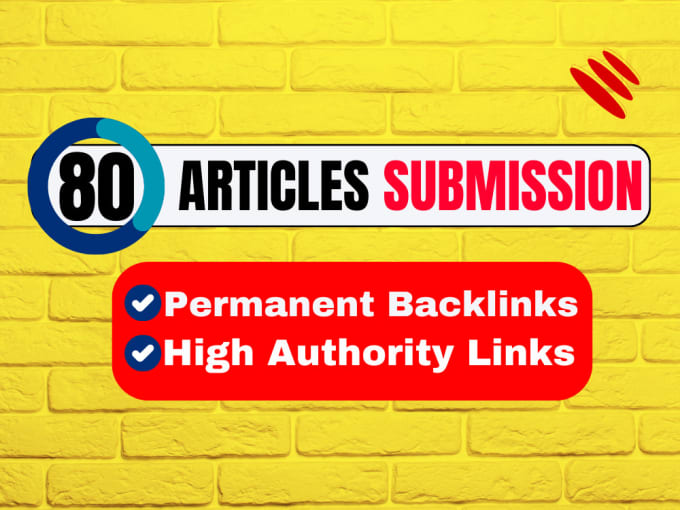 Gig Preview - Create 500 unique article submission SEO backlinks