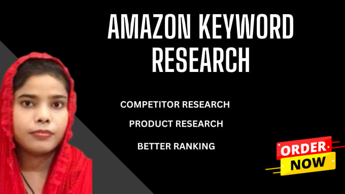 Gig Preview - Do amazon keyword research using helium 10