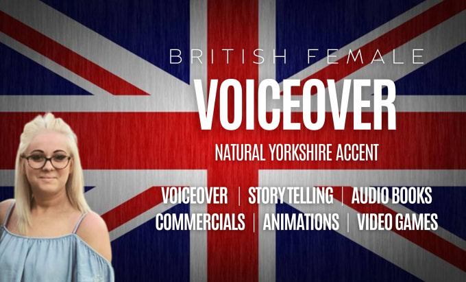 Gig Preview - Record a professional voice over in a british northern yorkshire accent