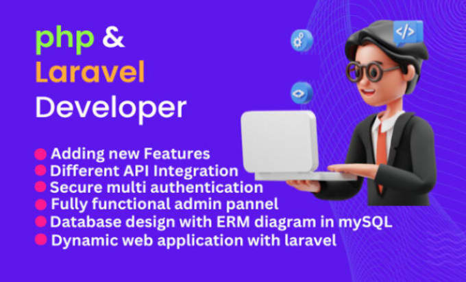 Gig Preview - Your senior PHP laravel developer