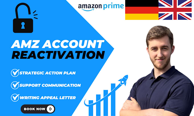 Gig Preview - Reinstate your deactivated amazon account