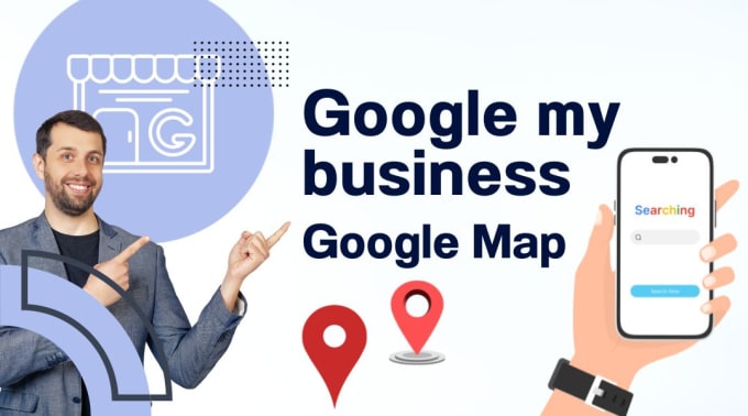 Gig Preview - Create and optimize your google my business for local SEO gmb ranking