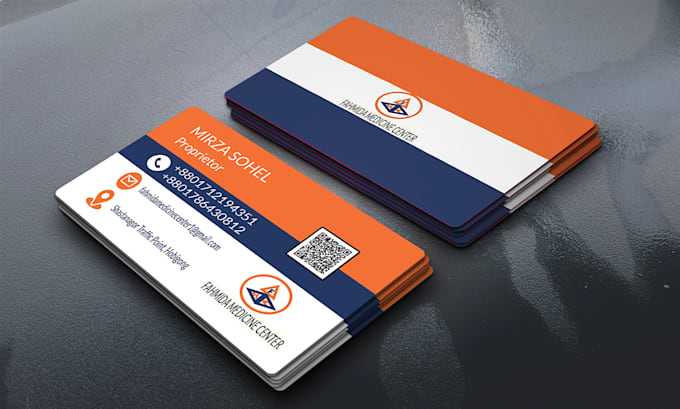 Gig Preview - Do modern and elegant business card designs for your brand