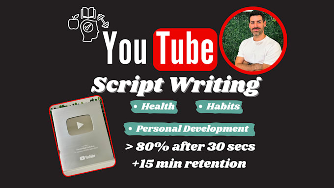 Gig Preview - Write viral scripts about personal development, habits