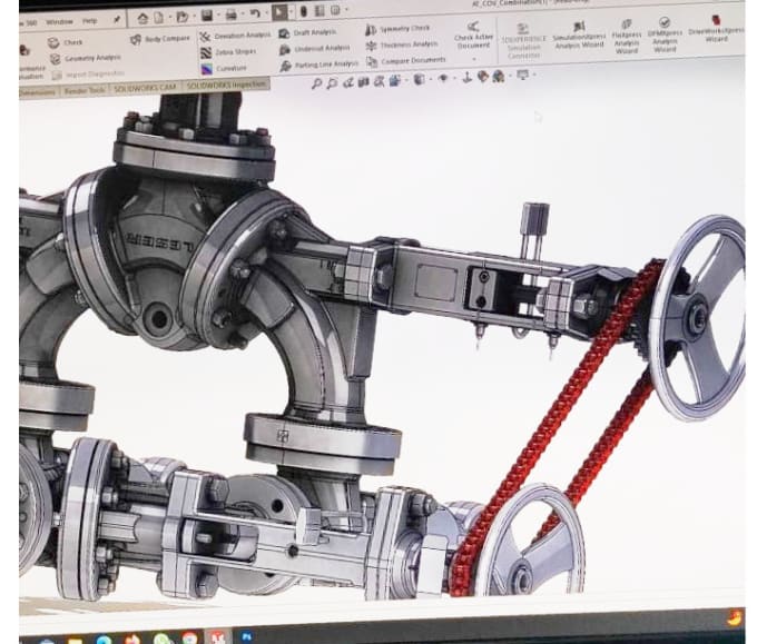 Gig Preview - Create a 3d model in solidworks,blender and 3d animation