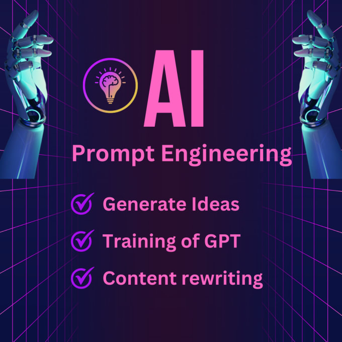 Gig Preview - Create custom prompts to generate appropriate ai content