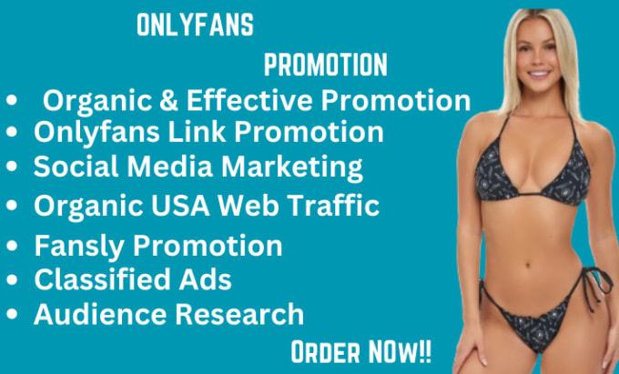 Gig Preview - Do organic onlyfan promotion, adult web promotion, onlyfan marketing