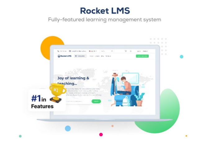 Gig Preview - Create your lms, learning management system