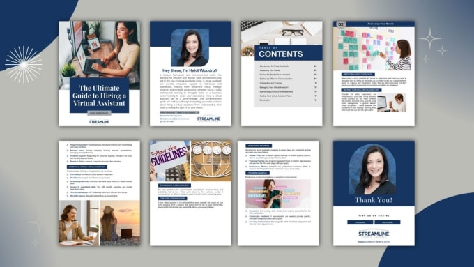 Gig Preview - Design pdf lead magnet, workbook, worksheet, journal, brochure and ebook design