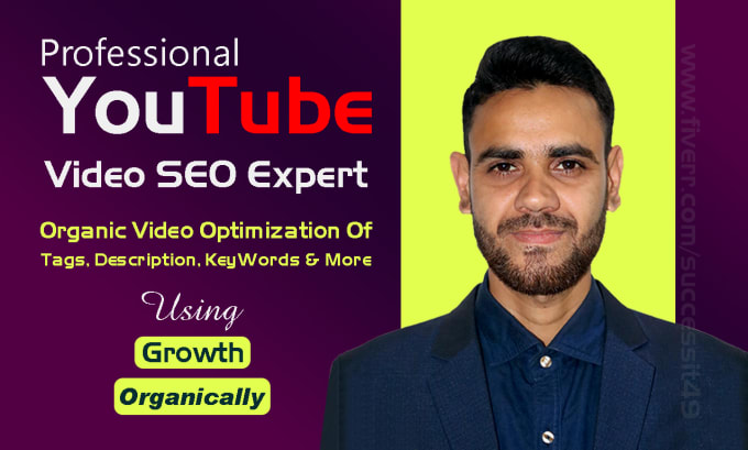 Gig Preview - Do youtube video SEO expert optimization for top ranking