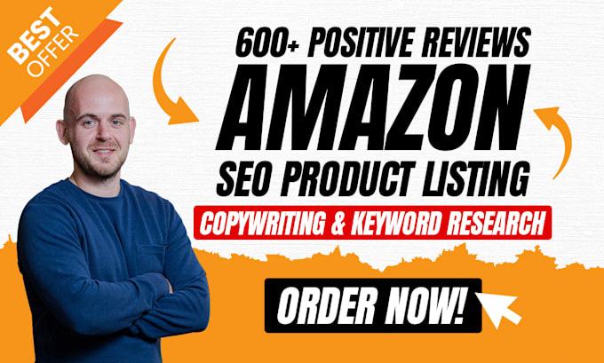 Gig Preview - Write your amazon listing with an seo optimised product description