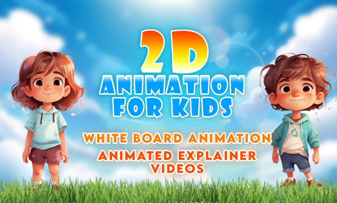 Bestseller - do engaging 2d kids animation and animated explainer videos on whiteboard