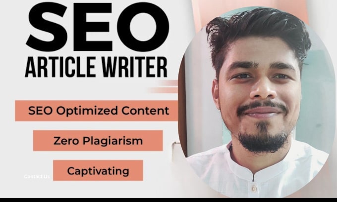 Gig Preview - Do killer SEO article writing, content writing and blogs