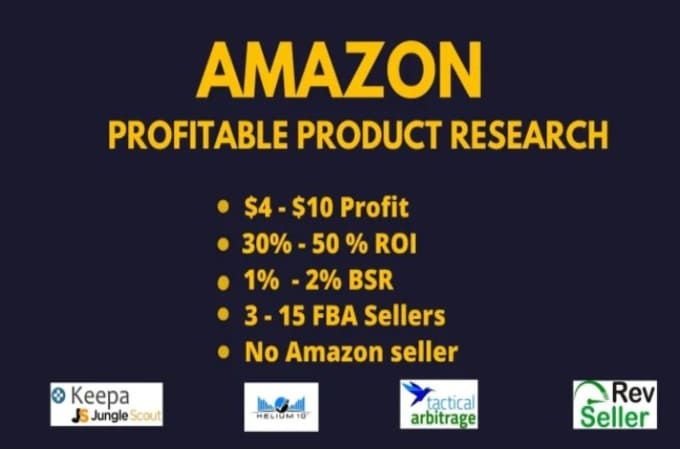 Gig Preview - Do amazon fba wholesale product hunting