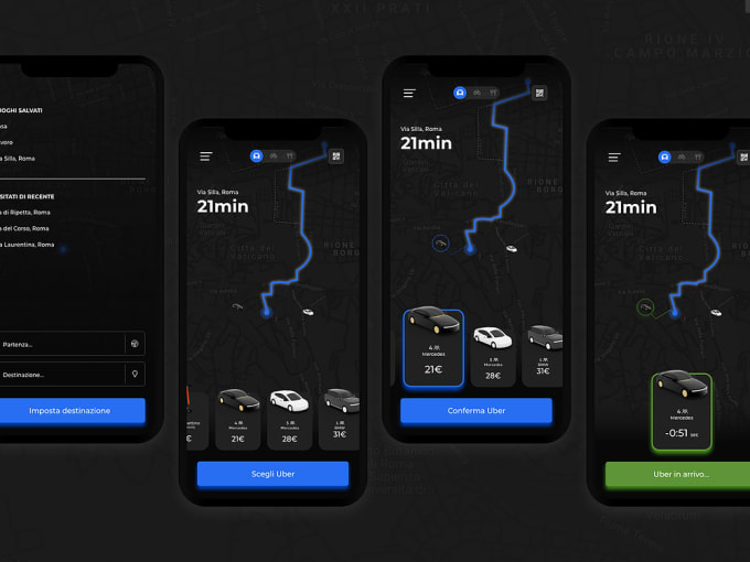 Gig Preview - Develop ride sharing app, taxi booking app, taxi app, uber app, carpooling app