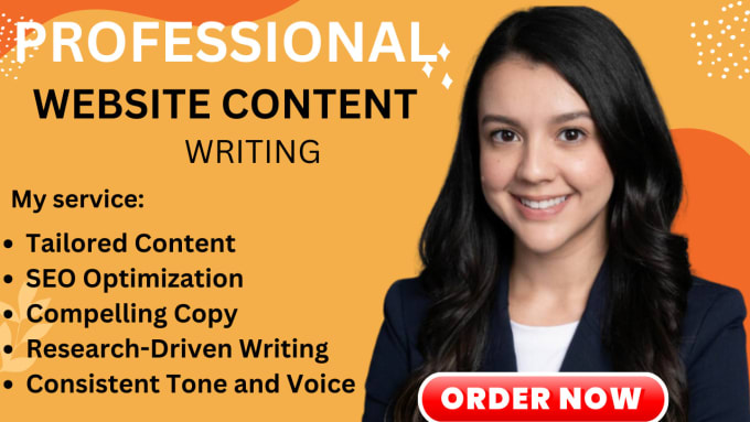 Bestseller - be website content writer, seo website content, website development, website