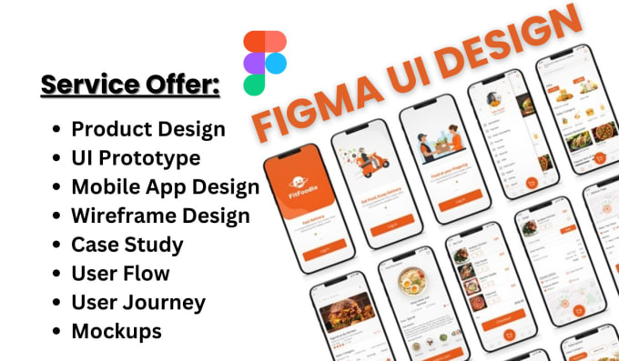 Gig Preview - Design and redesign ui mobile app, web app and landing page with mockup in figma