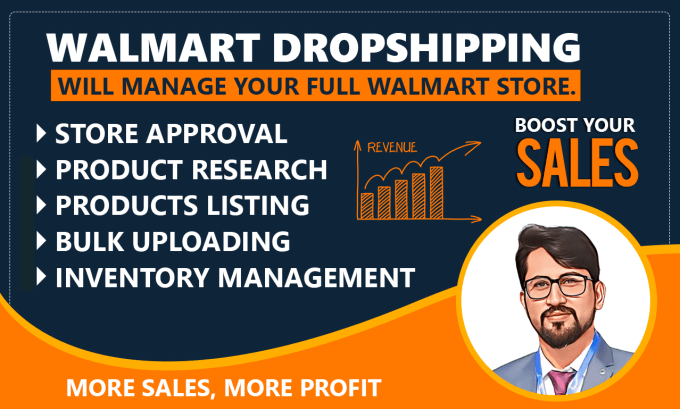 Gig Preview - Do walmart dropshipping wfs manage your seller account, walmart approval