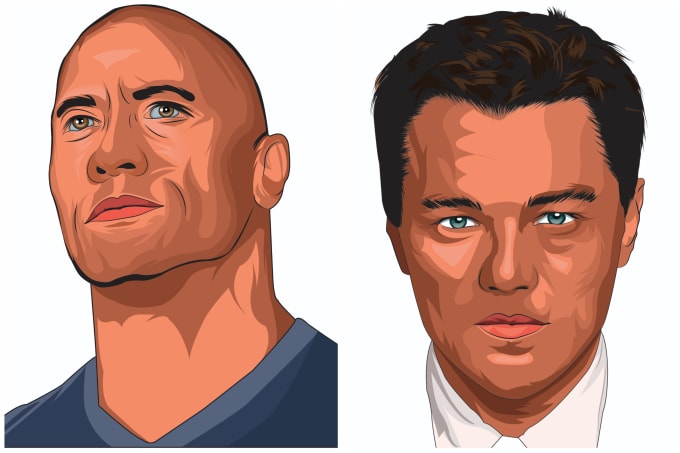 Gig Preview - Draw cartoon vector portrait from your image