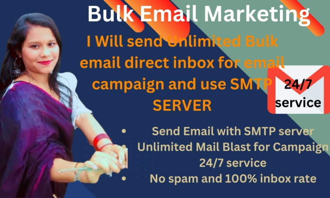 Gig Preview - Build SMTP server and send unlimited bulk email use server