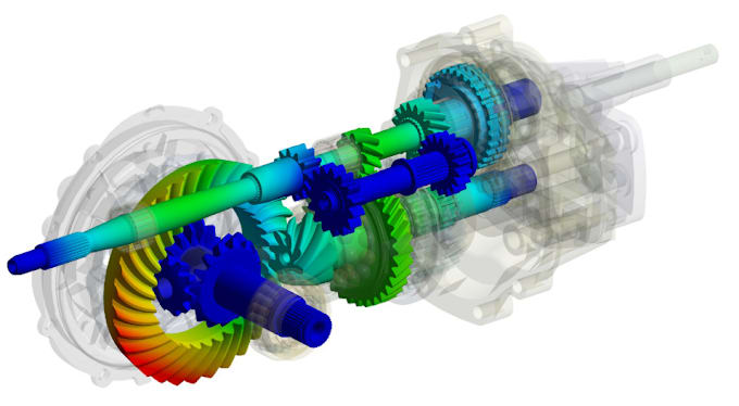 Gig Preview - Do expert fea of structures, machines, gears analysis in ansys, solidworks