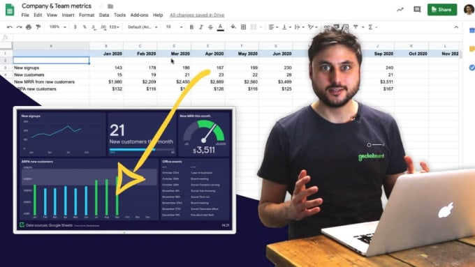 Gig Preview - Do excel google sheets automation with apps script