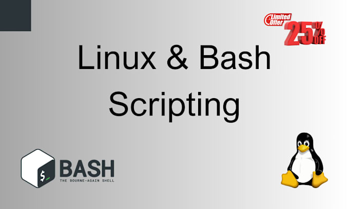 Gig Preview - Write custom bash shell scripts on linux to solve any task