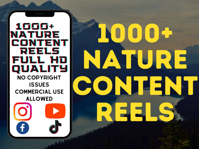 Gig Preview - Create nature reels for tiktok,youtube shorts,instagram reels