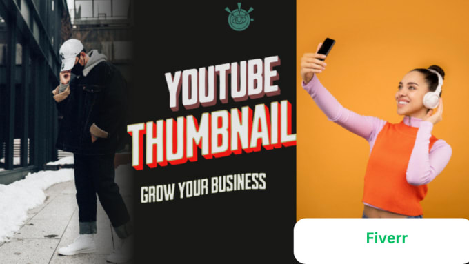 Gig Preview - Design youtube thumbnail banner in 24hr