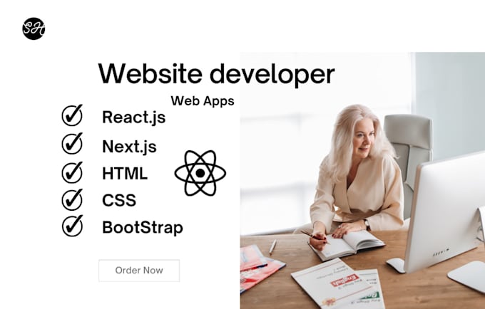 Gig Preview - Be reactjs, nextjs frontend developer in html,css, bootstrap