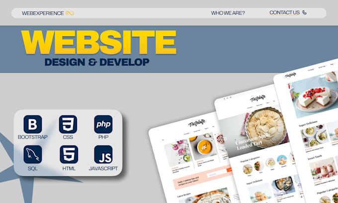 Gig Preview - Develop responsive website for any business