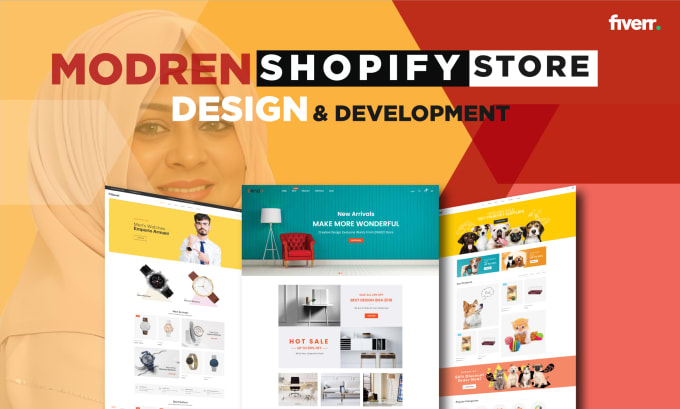 Gig Preview - Build shopify one product store or shopify dropshipping store design or redesign