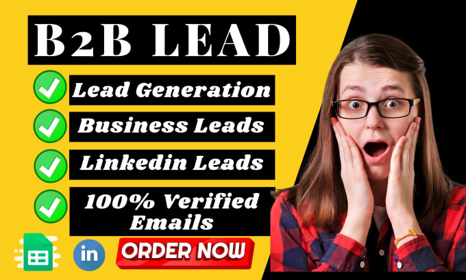 Gig Preview - Generate local b2b leads for your business