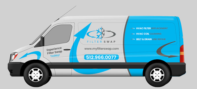 Gig Preview - Do professional car, van and truck wrap design for your vehicle wrap needs