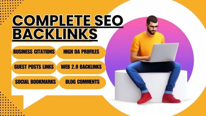 Gig Preview - Do complete local seo high da backlinks for website ranking