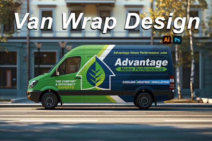 Gig Preview - Do vehicle wrap, van wrap, professional van wrap, car wrap, truck wrap design